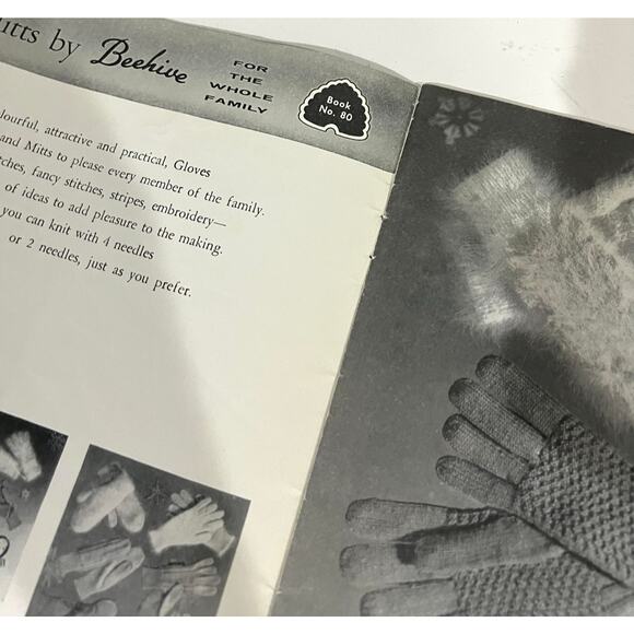 Beehive Vintage Knitting Pattern Books Booklets 1950’s 1960’s - Picture 11 of 13